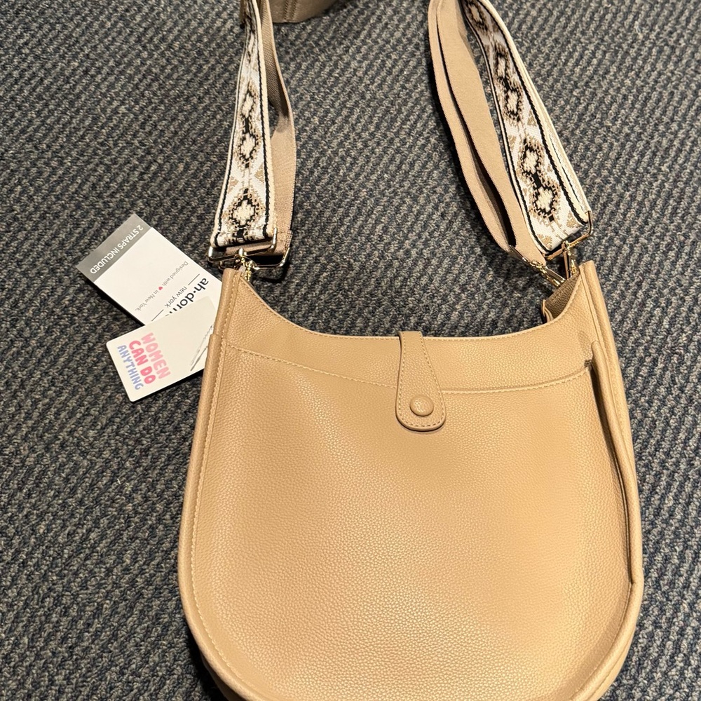 NWT ah-dorned vegan leather crossbody